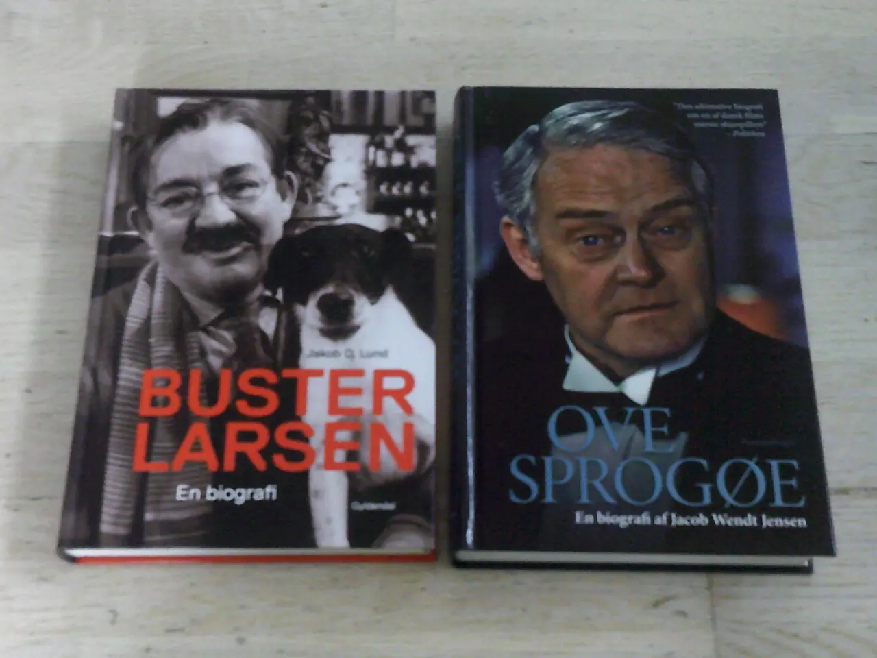 Billede 1 - OVE SPROGØE/BUSTER LARSEN BIOGRAFIER