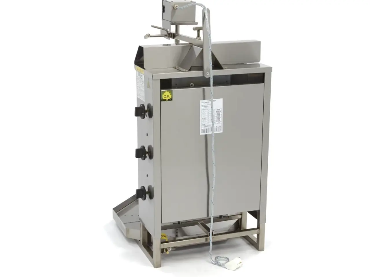 Billede 5 - Kebab grill gas / Shawarma kap. 30 kg kød