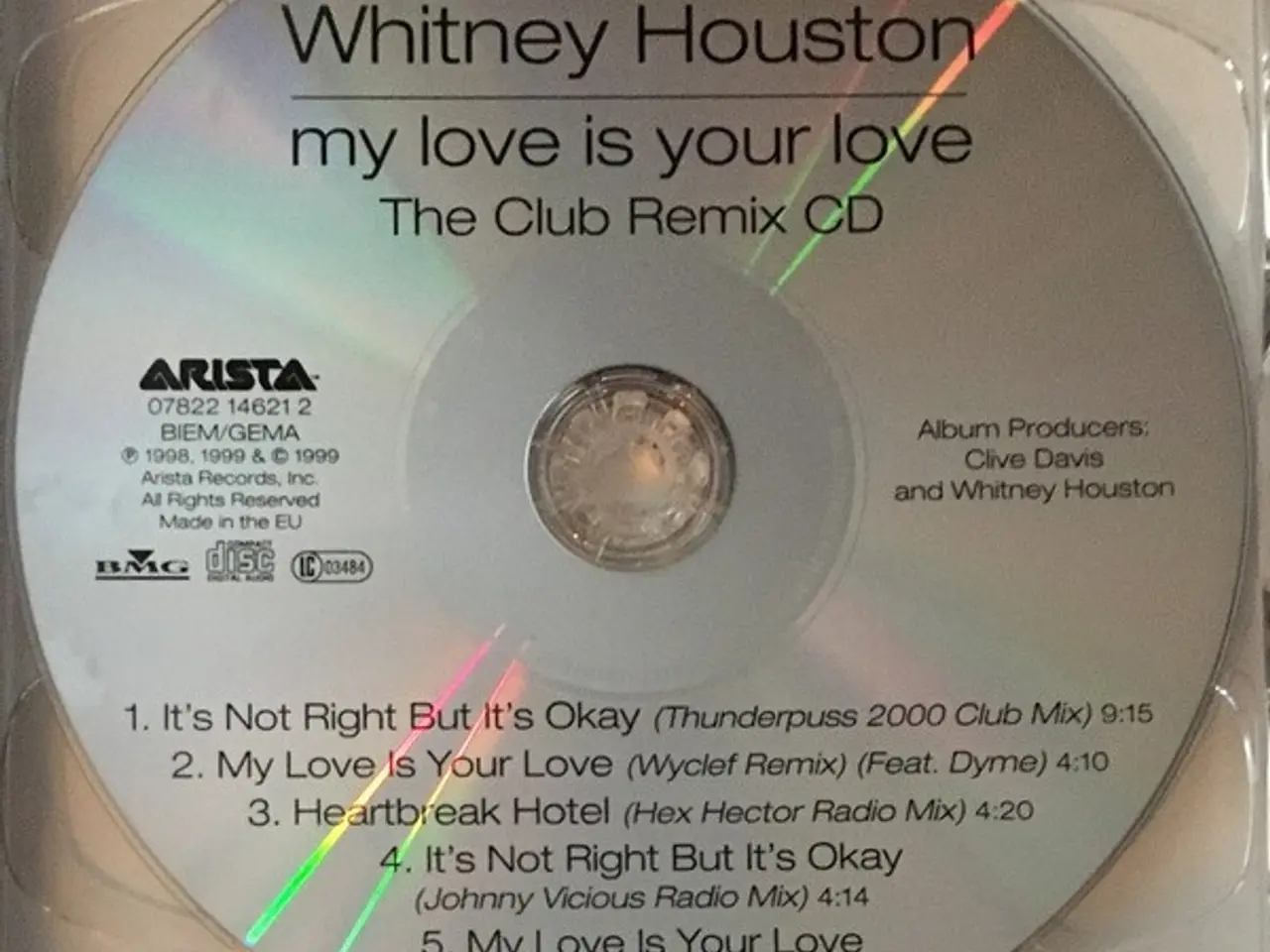 Billede 4 - Whitney Houston – My Love Is Your Love – 2CD