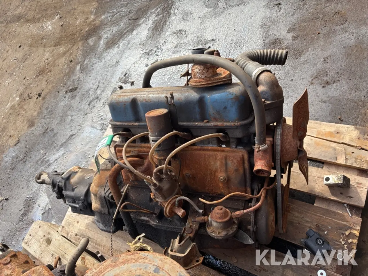 Billede 1 - Motor fra Opel Rekord 1700