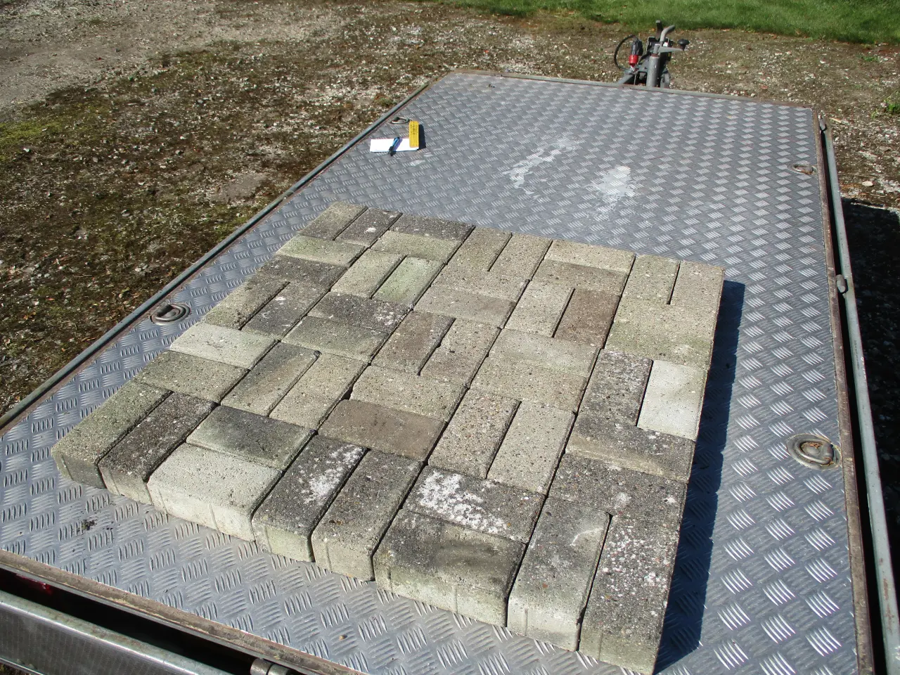 Billede 1 - Fliser, modulsten, Hollændersten, 10 x 20 x 6/7 cm