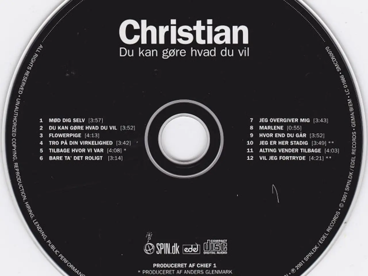 Billede 3 - Christian – Du Kan Gøre Hvad Du Vil – CD