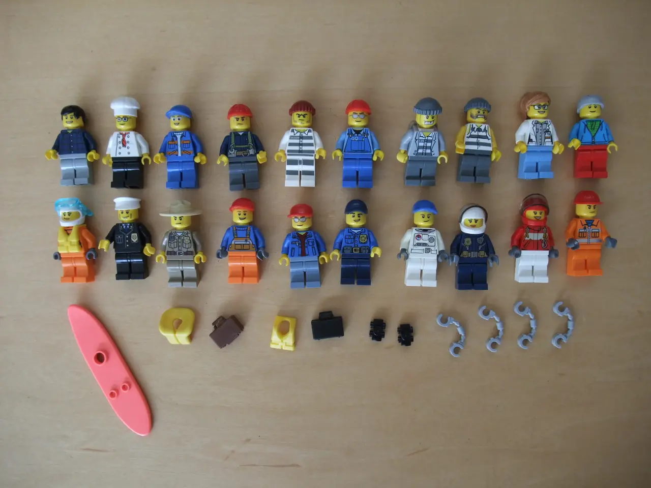 Billede 1 - Lego City Figurer+Tilbehør