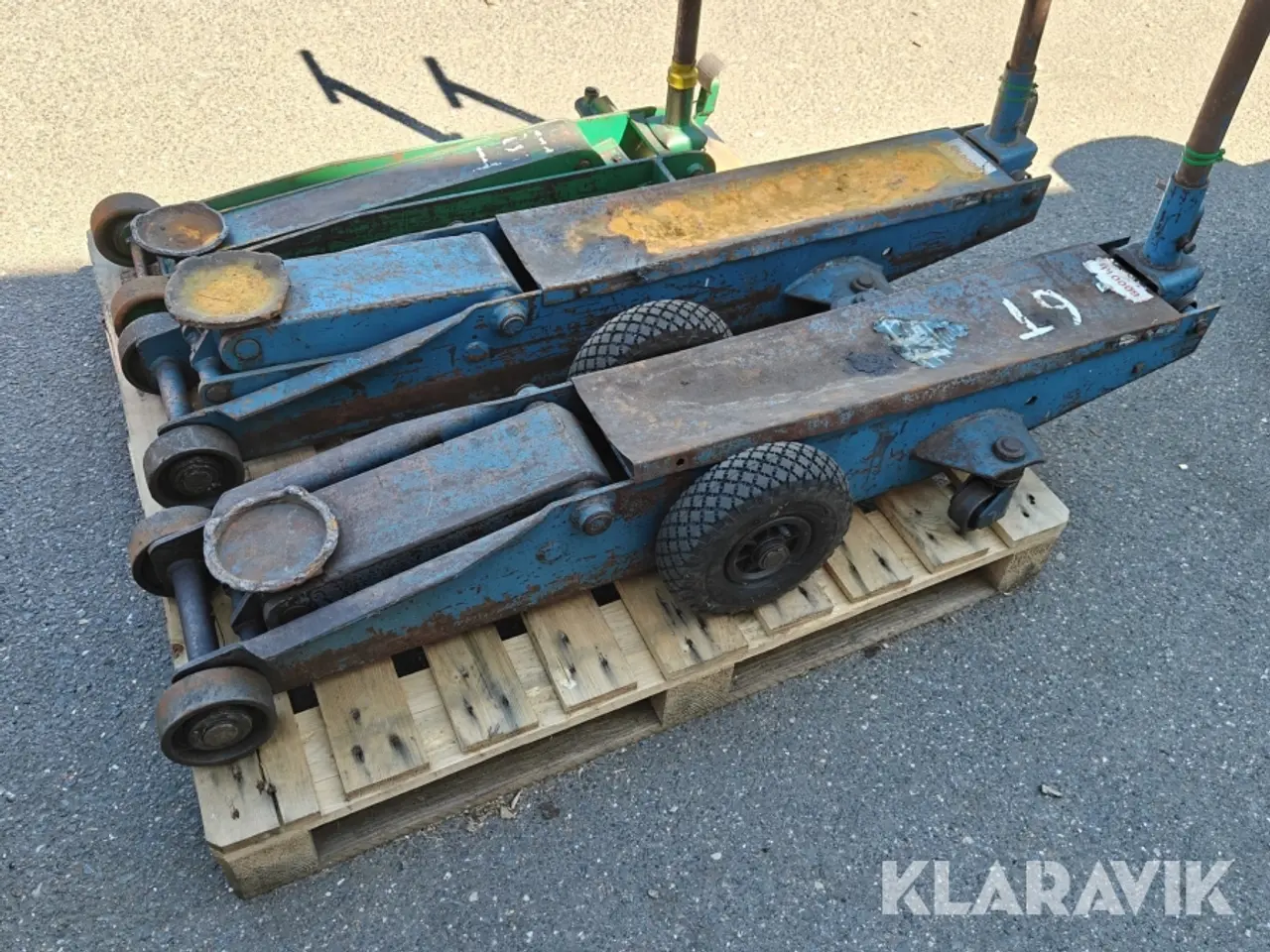 Billede 1 - Blandet domkrafte AC 3 stk.