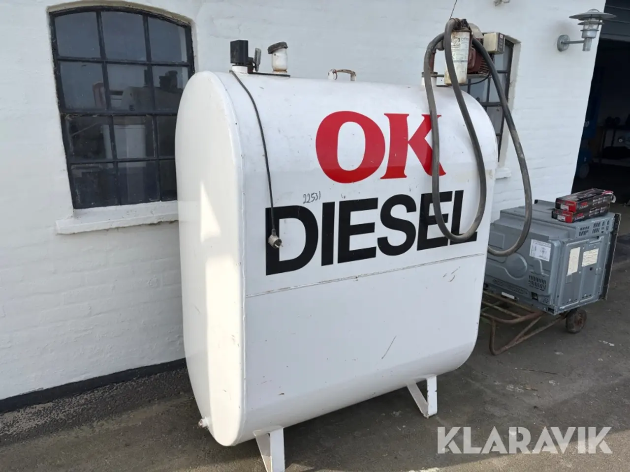 Billede 1 - Dieseltank