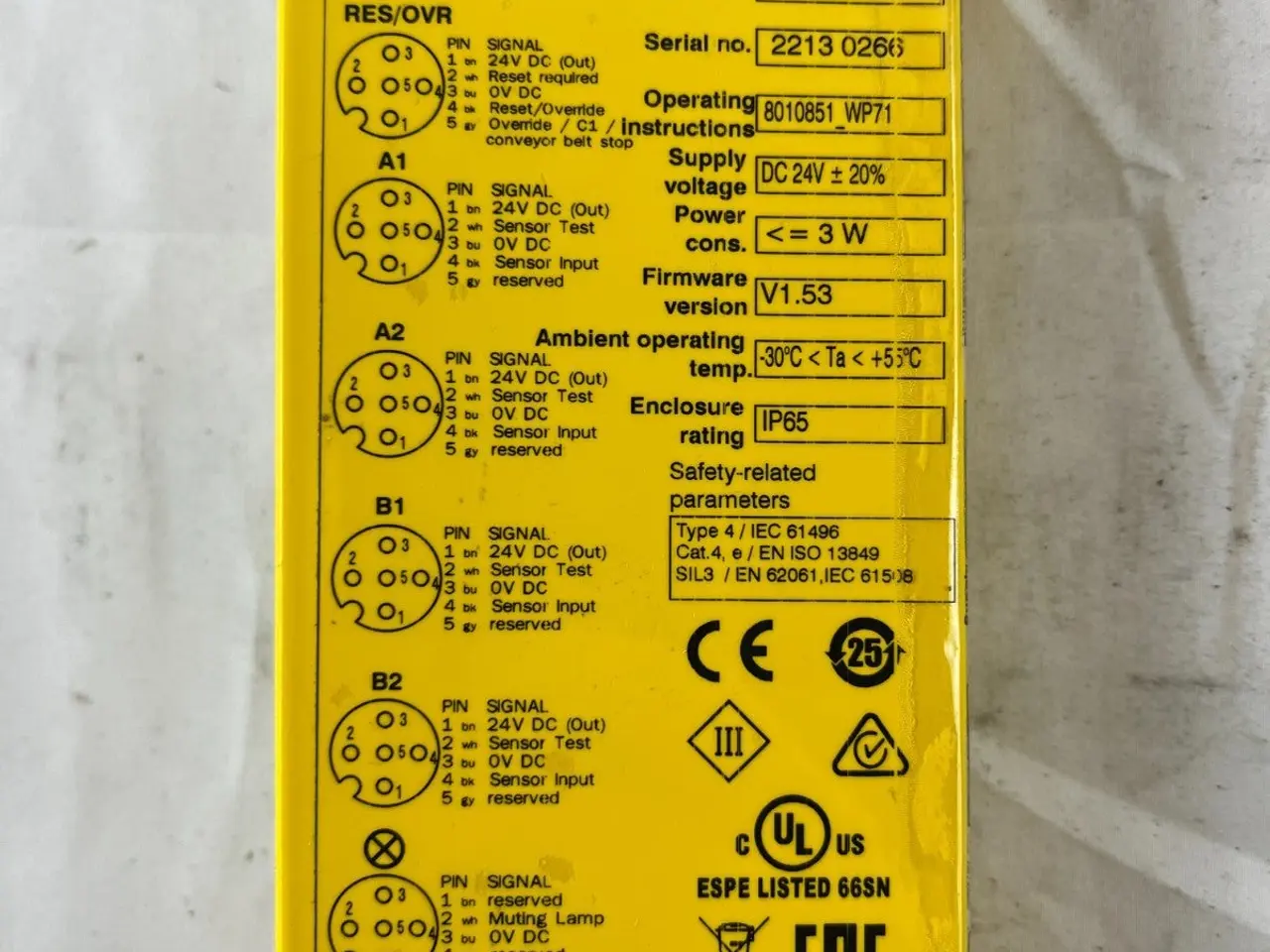 Billede 7 - SICK UE403-A0930 Muting Safety modul Controller 4
