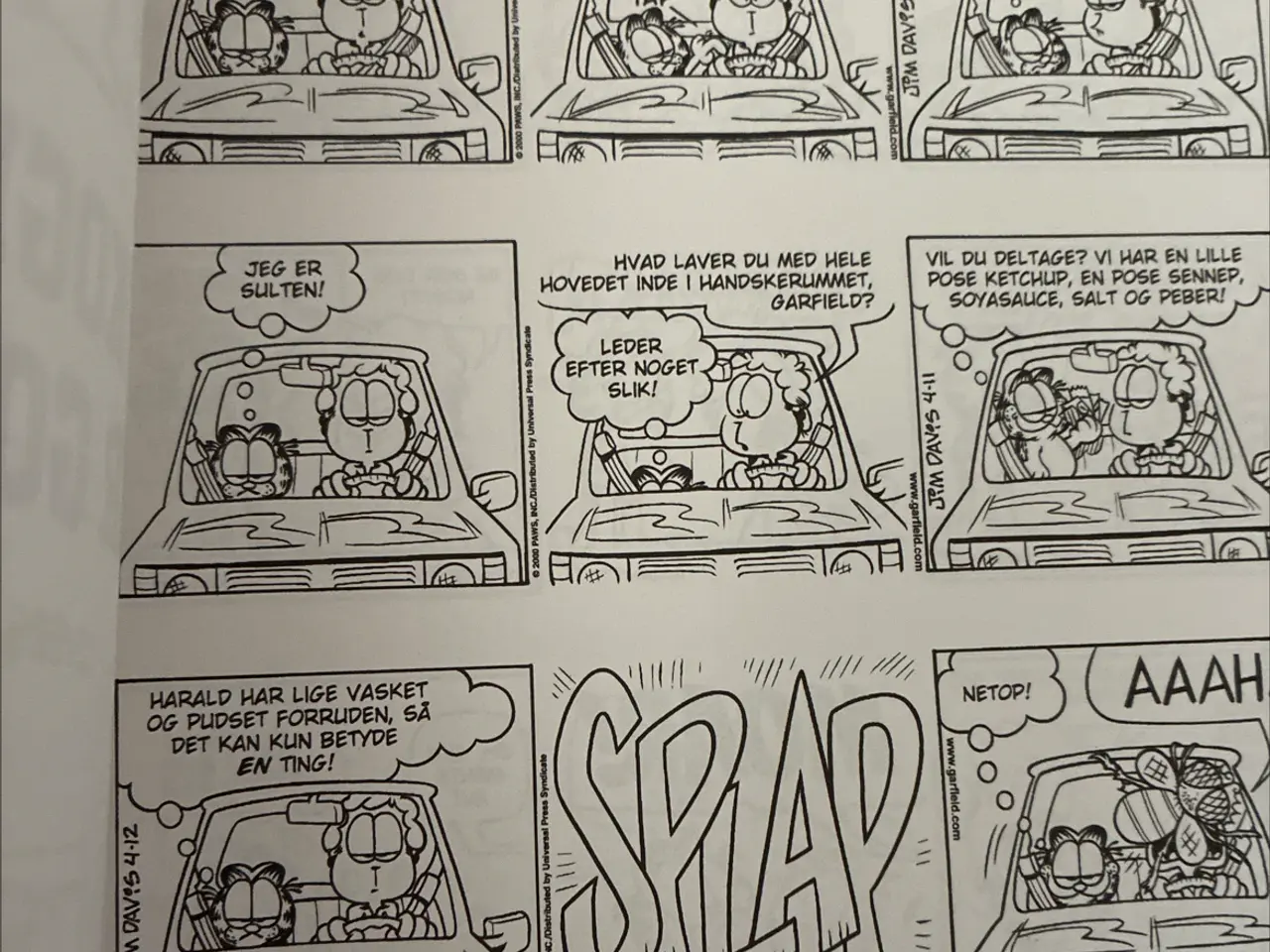 Billede 4 - Garfield nr 30 1 oplag 