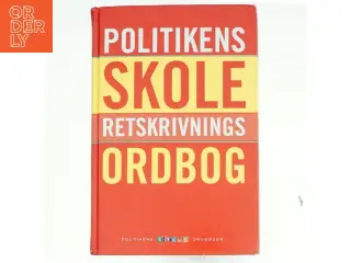 Politikens skoleretskrivningsordbog (Bog)