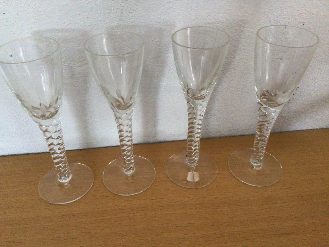 Billede 1 - Holmegaard Twist snapsglas