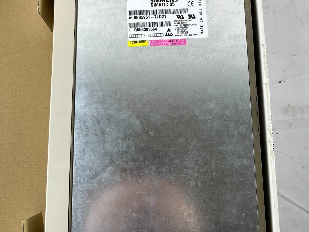 Billede 7 - Siemens SIMATIC S5 PS 951 strømforsyning 120/230V
