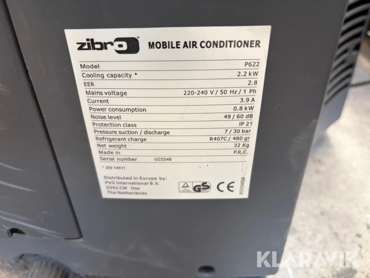 Billede 6 - Mobile airconditionanlæg, 4 Styk