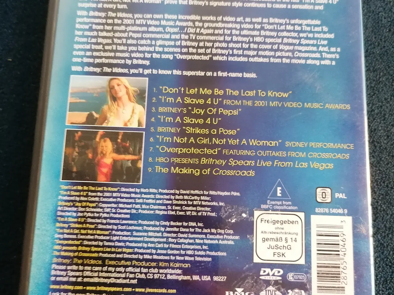 Billede 2 - Britney - The Videos