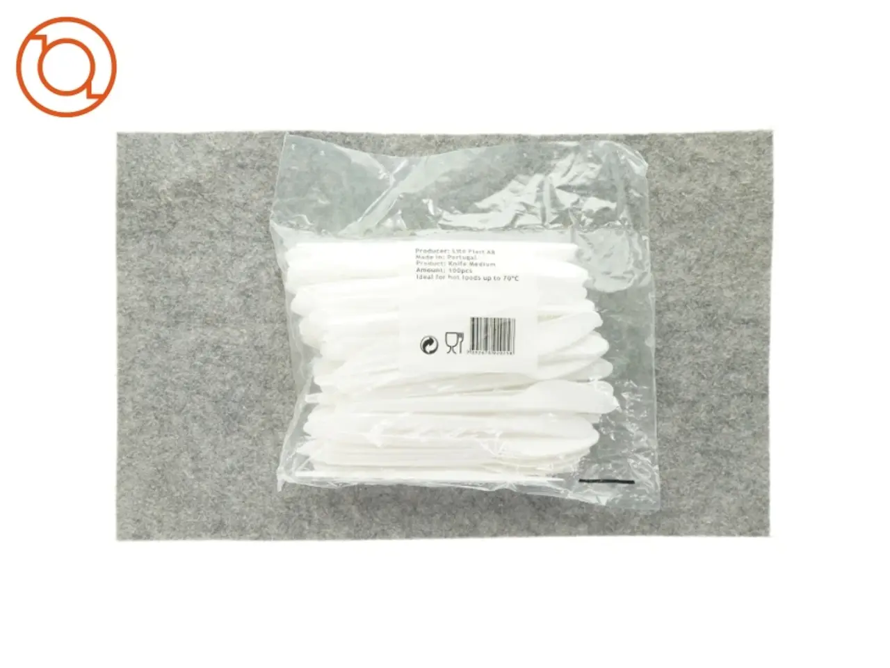 Billede 1 - Plastik knive (100 stk.)