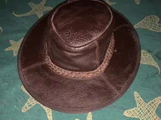 Cowboyhatte i læder