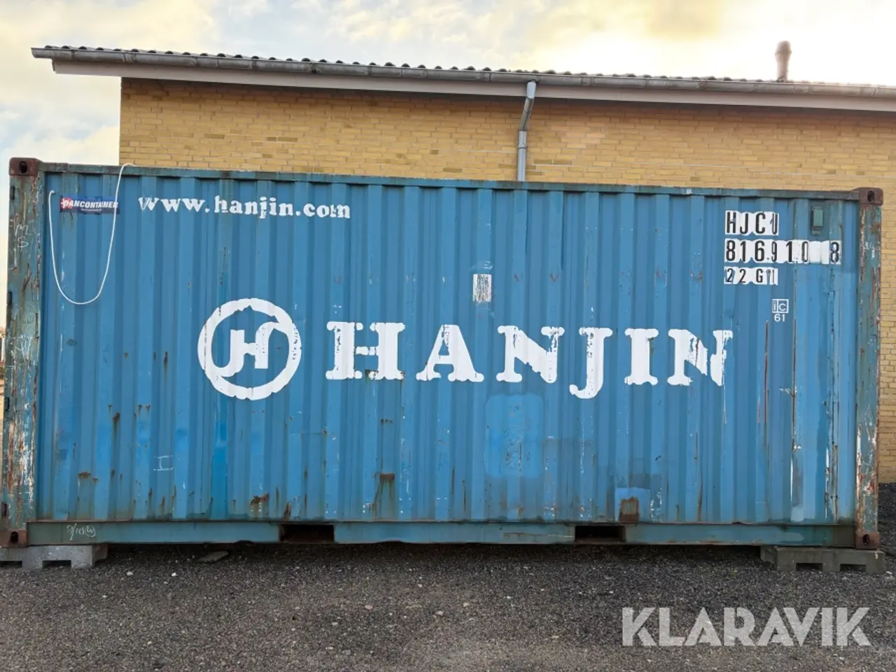 Billede 2 - Container isoleret Hanjin shipping KB20-DC-02 R1