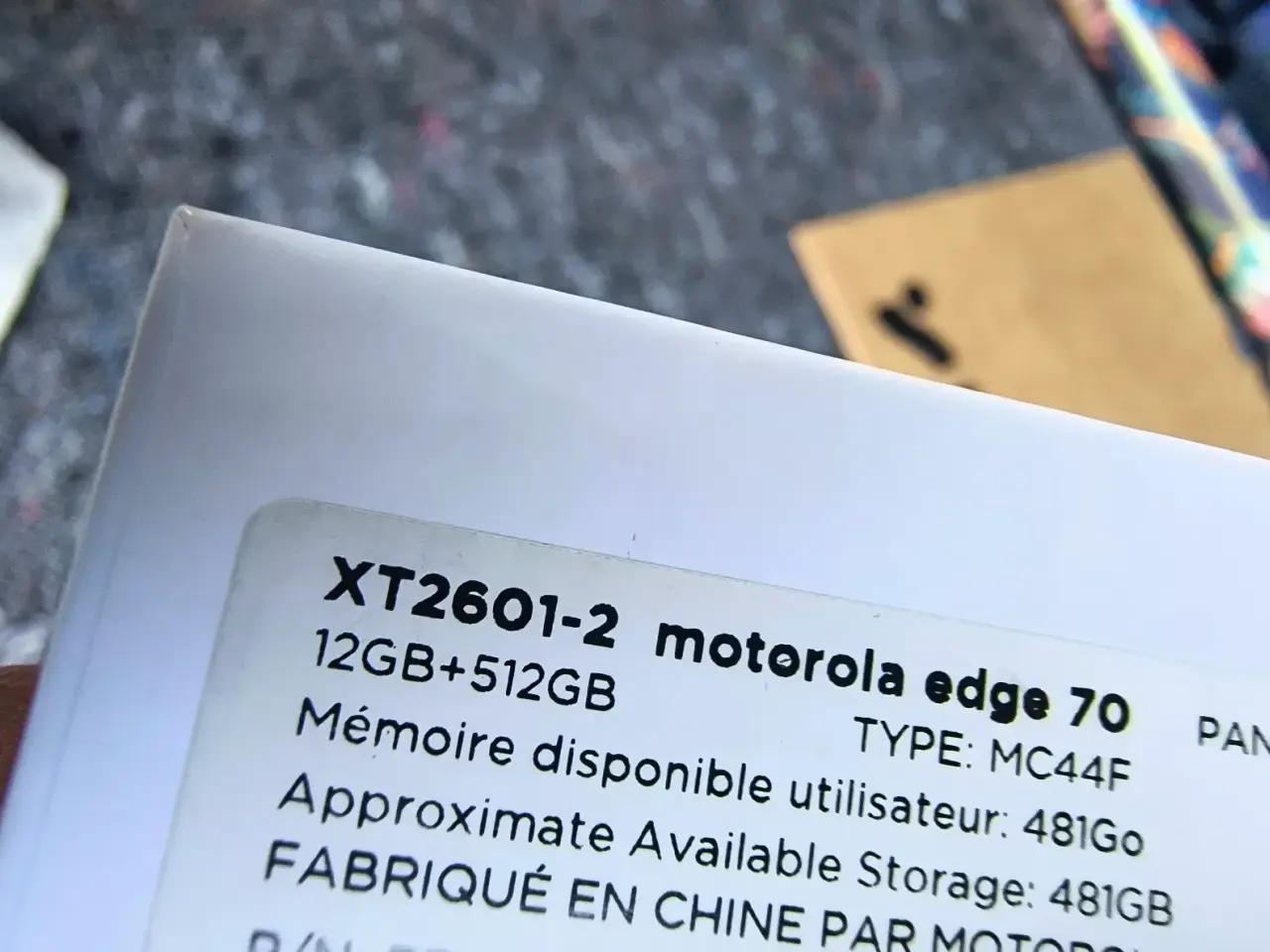 Billede 3 - Motorola Edge 70. 512 gb.