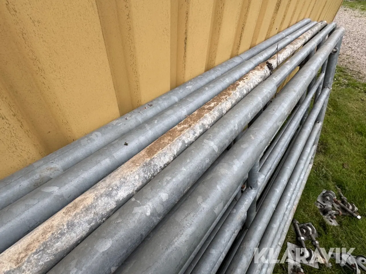 Billede 10 - Udtrækslåger galvaniseret 7 Styk