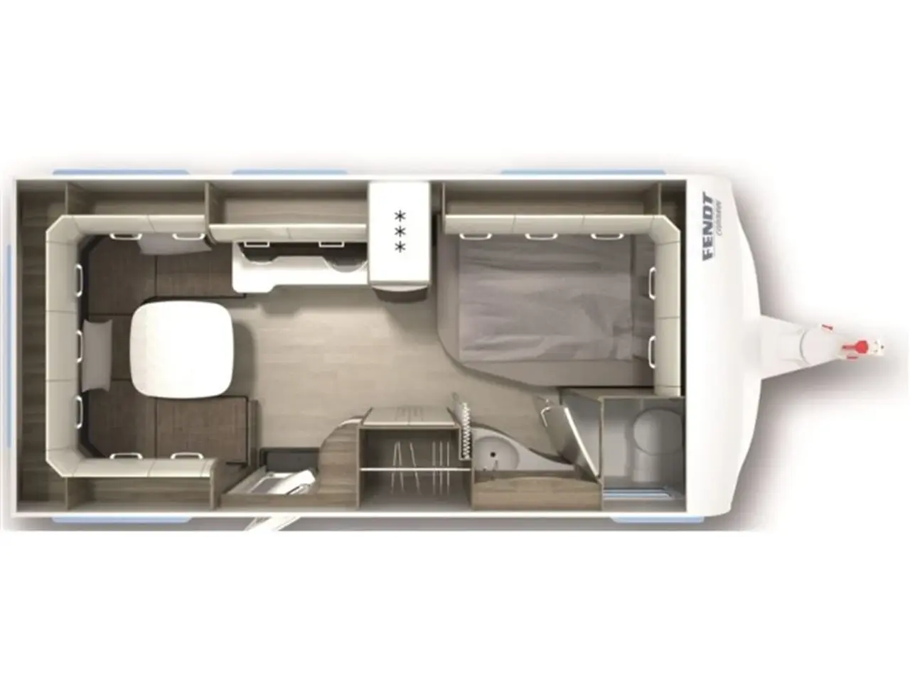Billede 4 - 2015 - Fendt Tendenza 465 SFB Fendt Tendenza 465 SFB 2015 - Se den nu hos Camping-Specialisten.dk