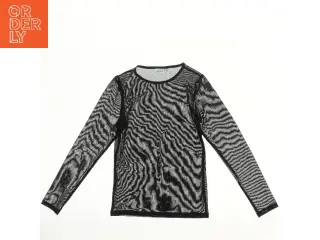 Langærmet mesh bluse fra Name It (str. 140)
