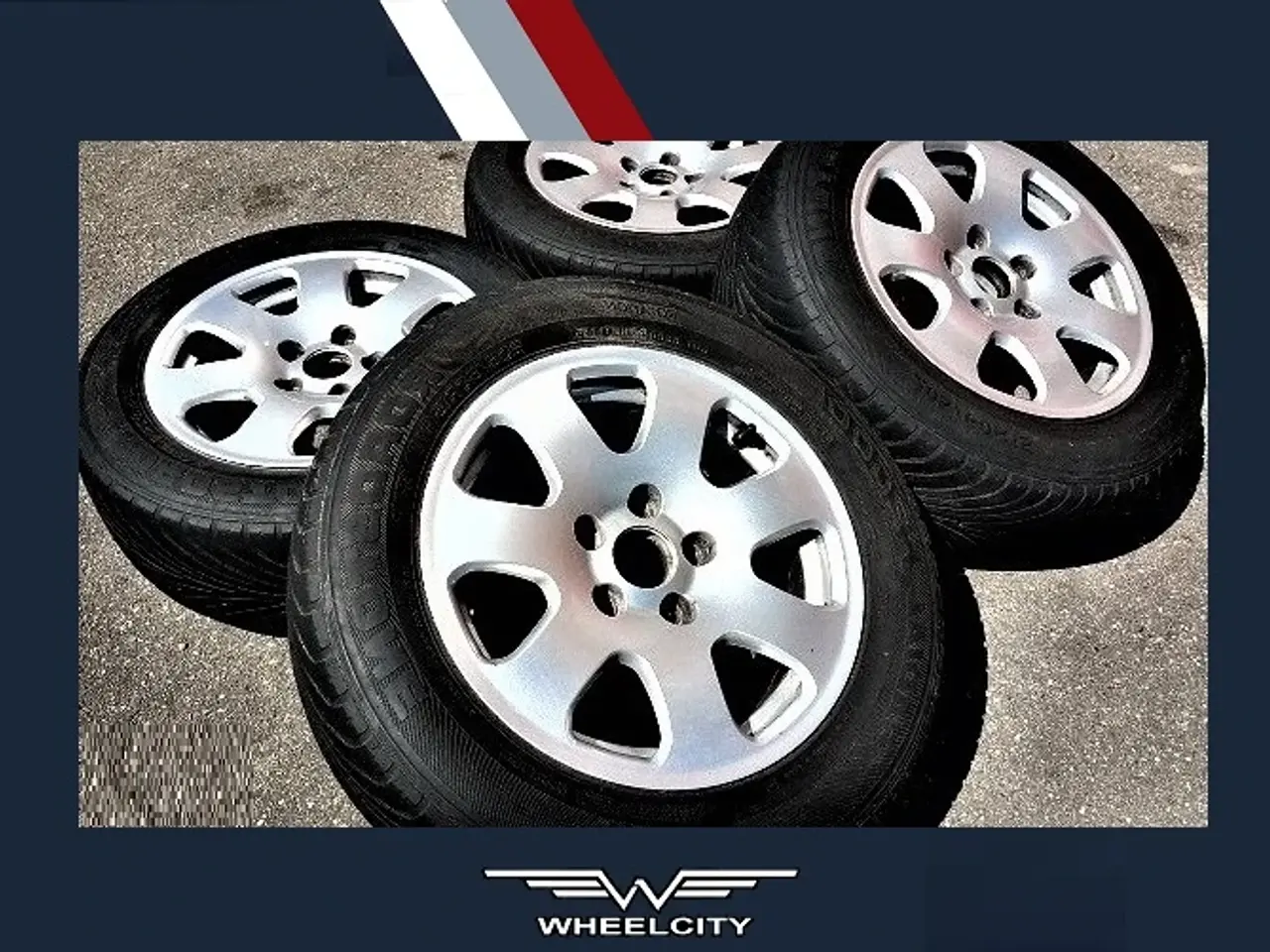 Billede 1 - 5x112 15" ET39, nav 57,1ø Audi fælge