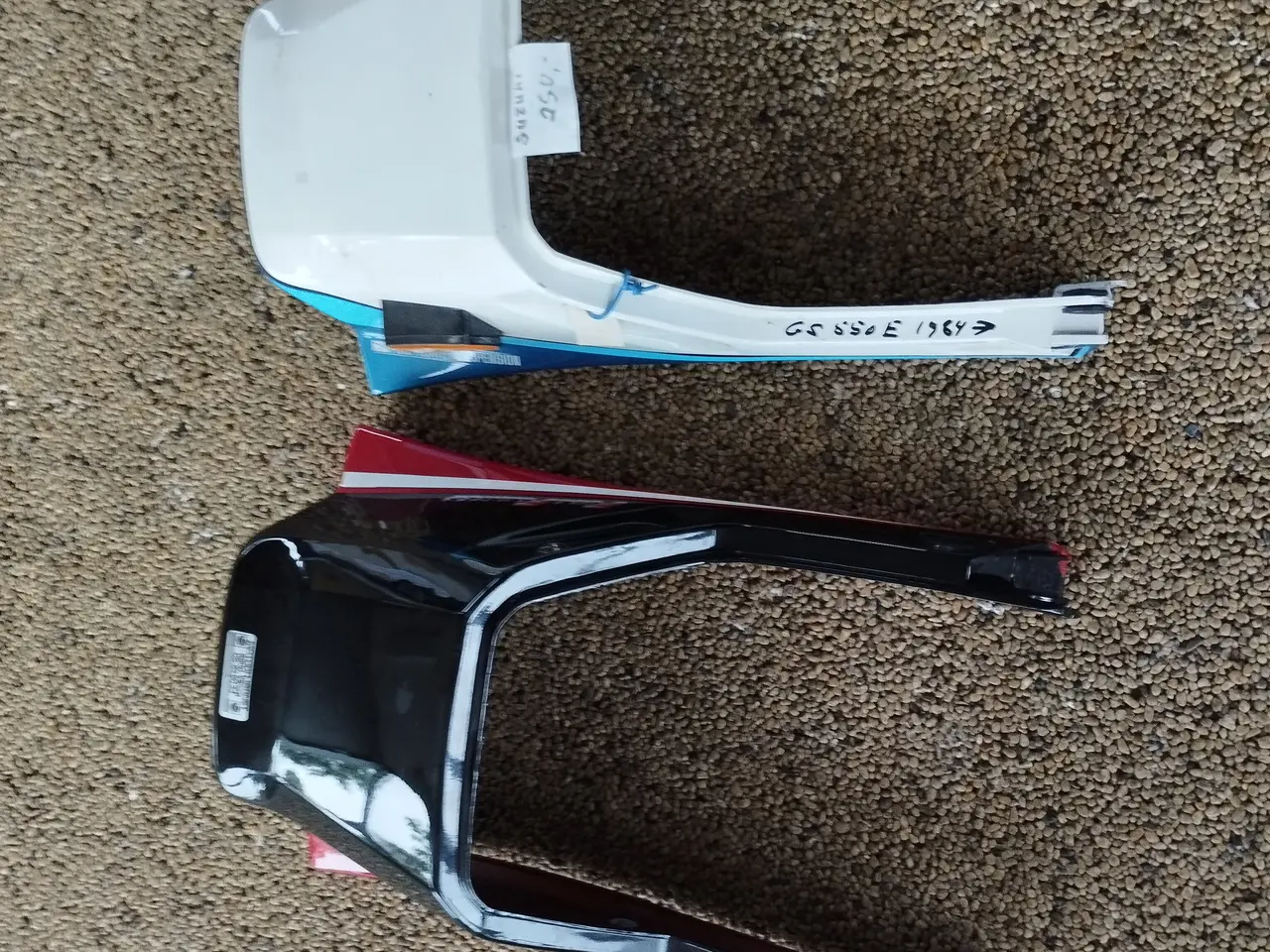 Billede 1 - Bag skjolde til Suzuki. Gode men brugte . ( 60%)