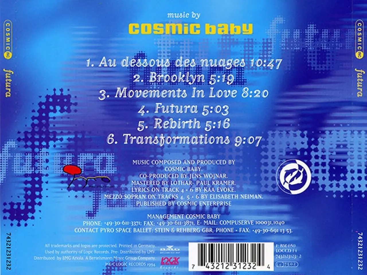 Billede 2 - Cosmic Inc. – Futura – CD