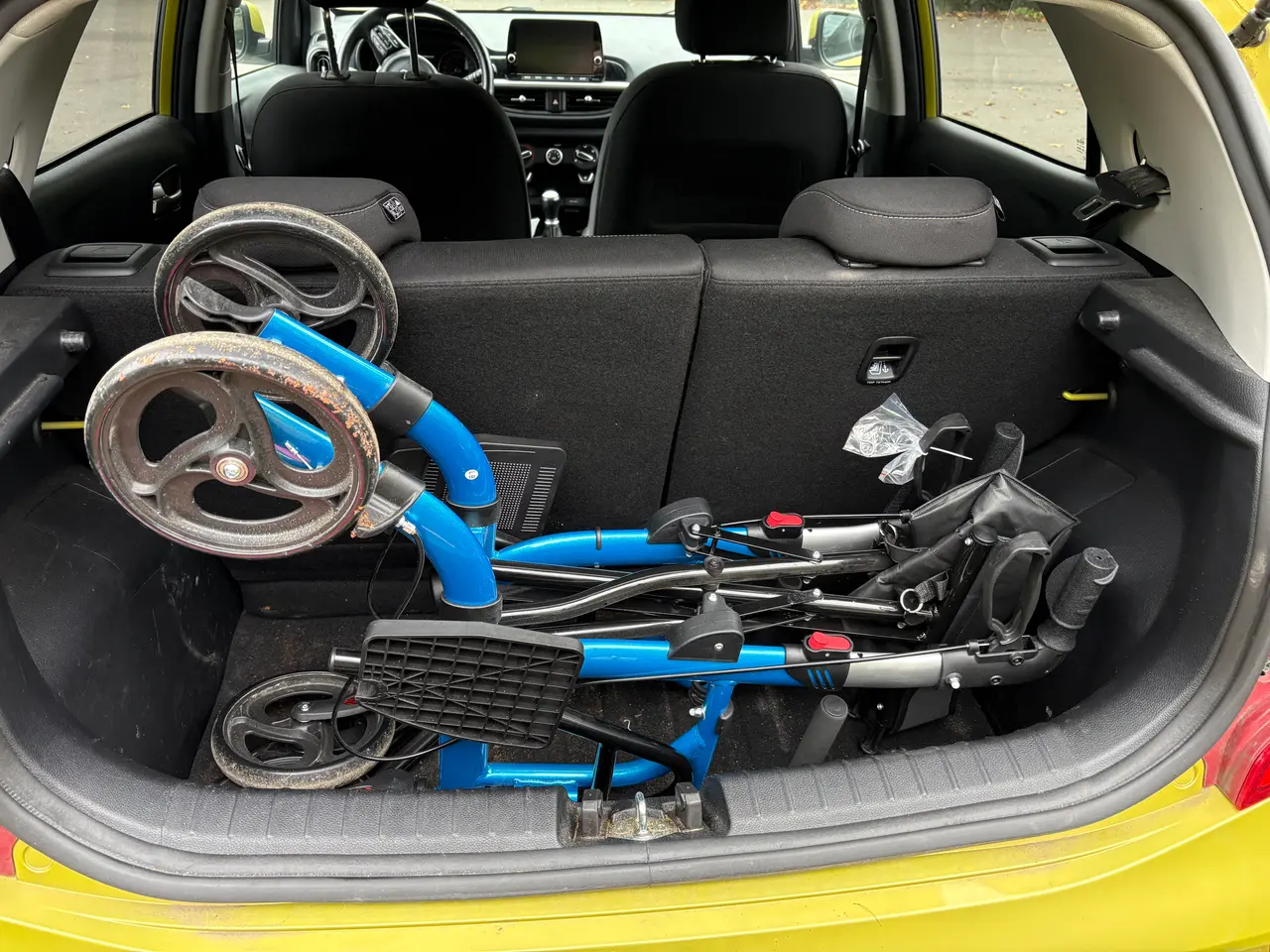 Billede 5 - Rollator med kørestol effekt