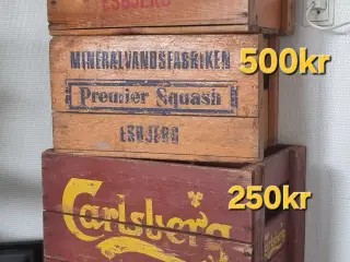 ORIGINAL RØRKJÆR ESBJERG TRÆKASSE.