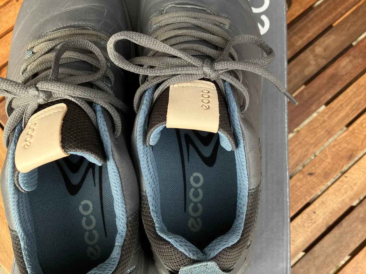 Billede 2 - Golfsko Ecco S-hybrid str. 40, grå - julegaveide