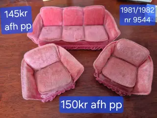 Lundby Dukkehus møblet fra 1981