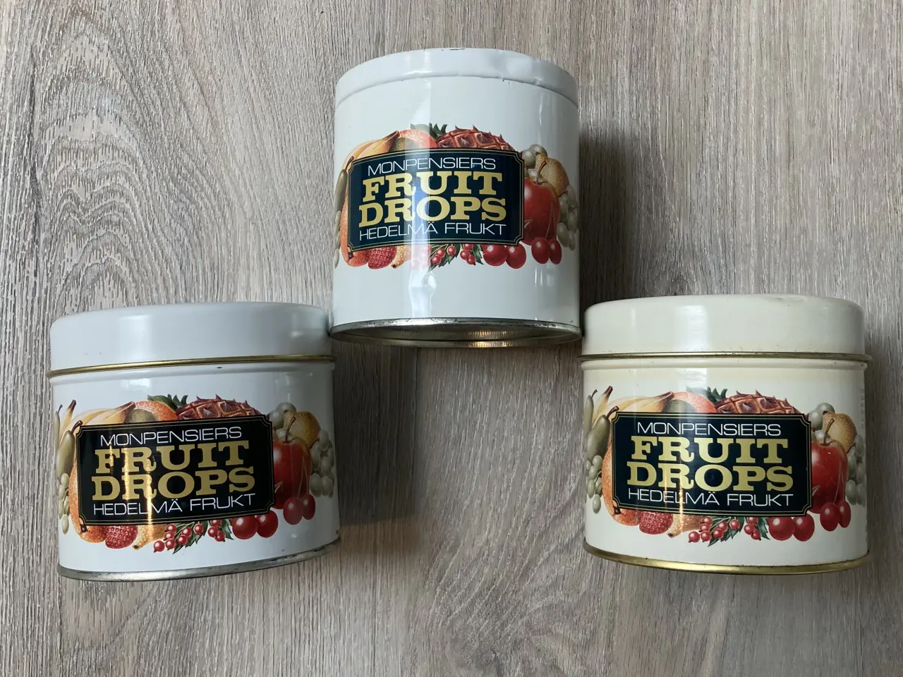 Billede 3 - Monpensiers Fruit Drops metaldåser