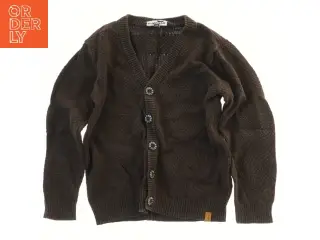 Pomp de Lux Brun cardigan med knapper og albuelapper(str. 104)