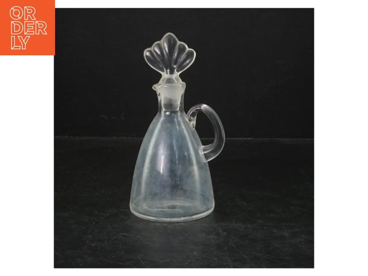 Billede 2 - Glasflaske med låg (str. 16 cm)