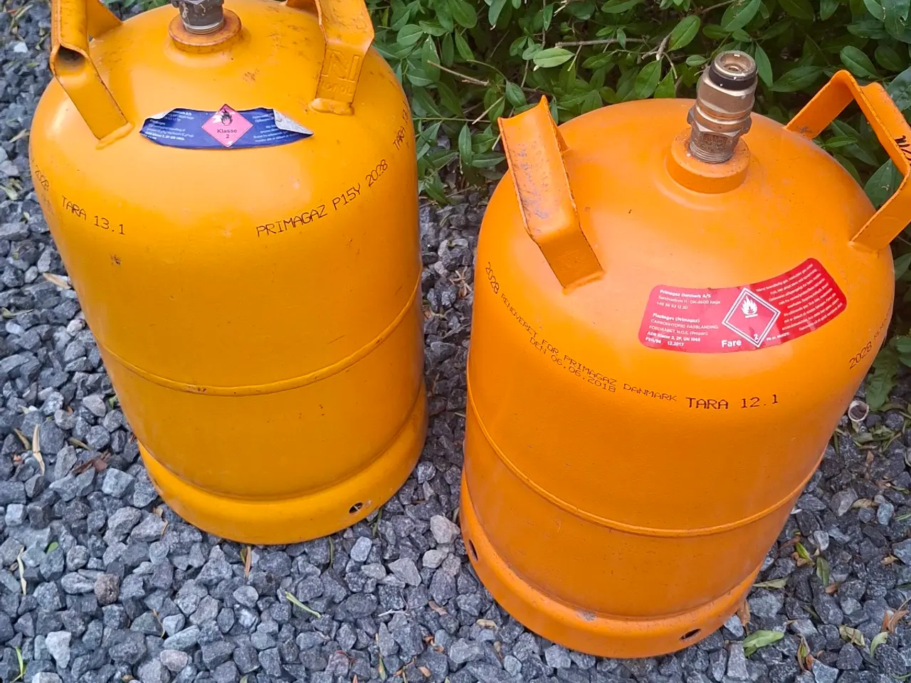 Billede 1 - Tom 11 kg gasflaske.
