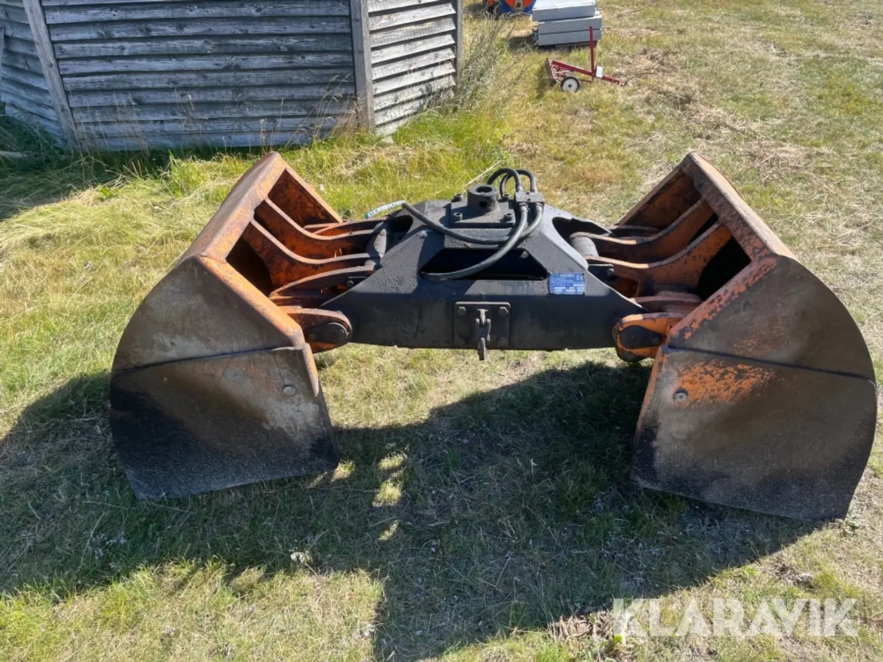 Billede 5 - Sten- og asfaltgrab Hema CaGS90-500 med aftagelige sider