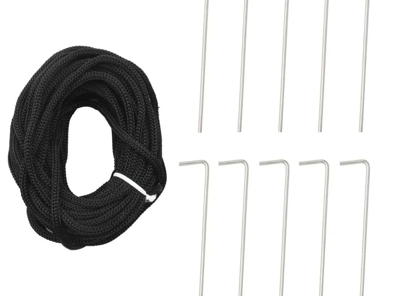 Billede 9 - LED-juletræ til flagstang 550 LED'er 300 cm varmt hvidt lys