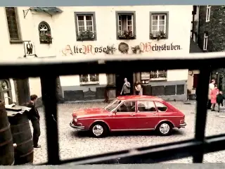 VW showroom reklame fra 1968 - VW-411