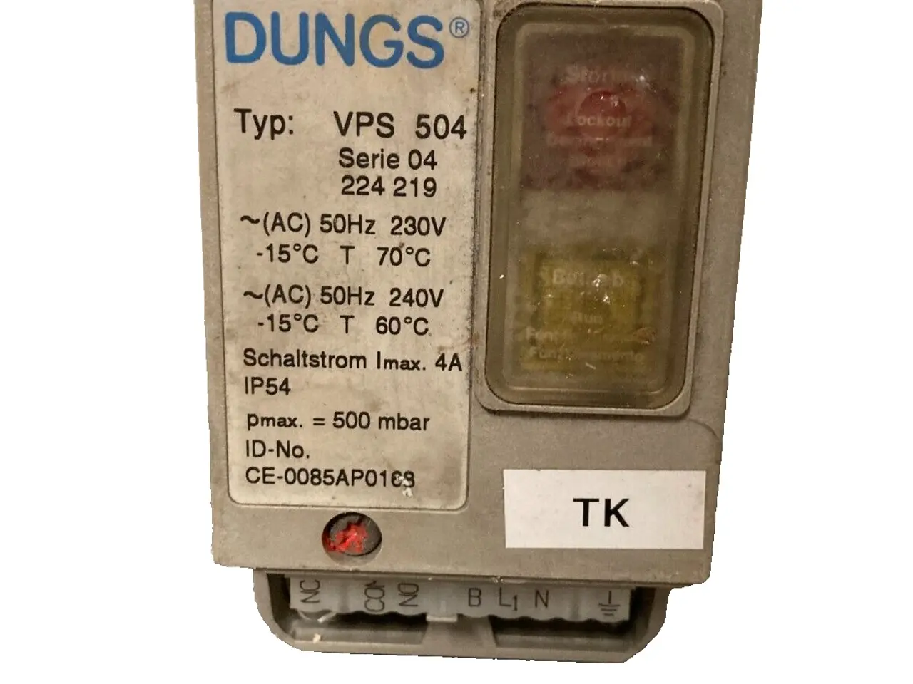 Billede 1 - Old Dungs VPS 504 Gas ventil Proving System - 500