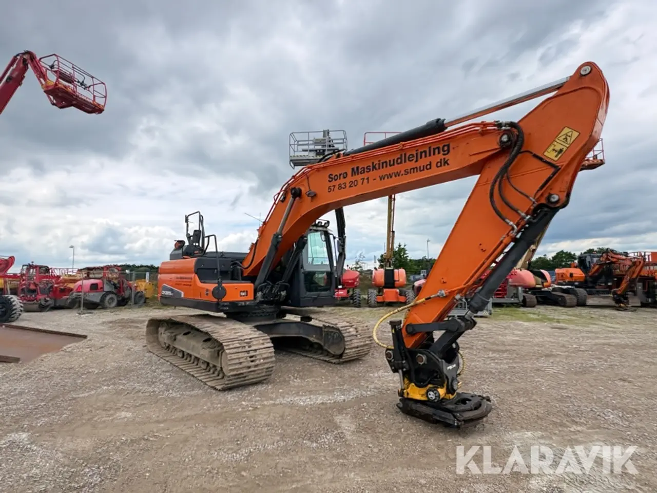 Billede 2 - Gravemaskine Doosan DX225LC-5 Engcon Rotortilt