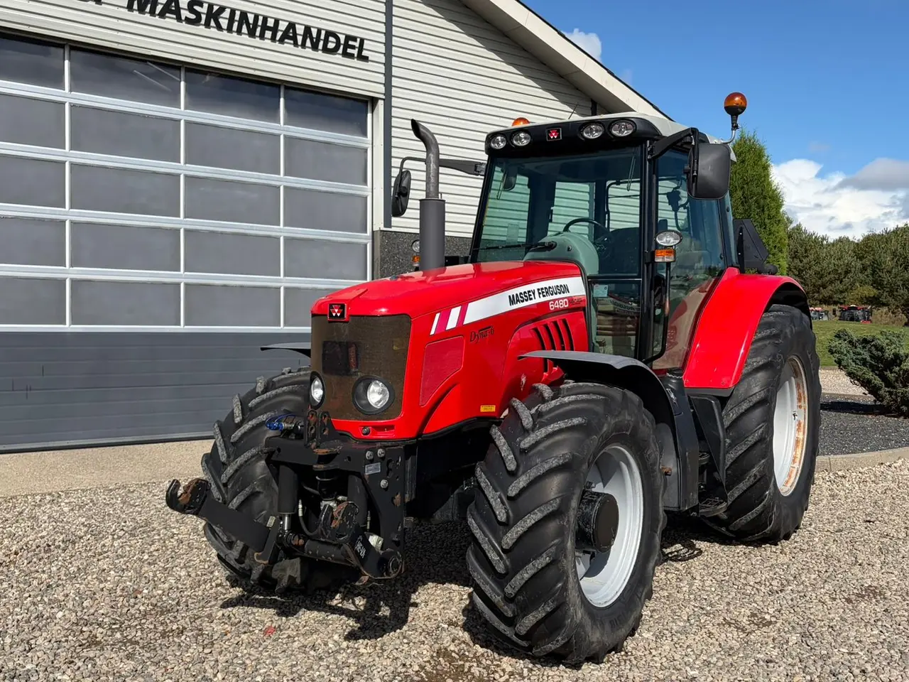 Billede 7 - Massey Ferguson 6480 Dyna 6 med frontlift Meget Veldholdt