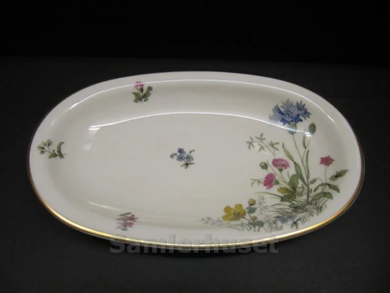 Billede 1 - Danmarks Flora Asiet 22,5x13,5 cm.