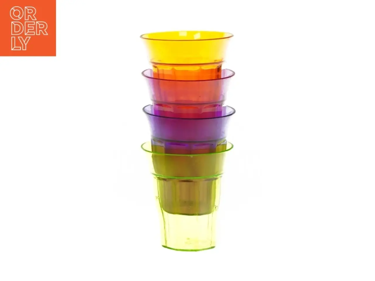 Billede 2 - Plastkopper (4 stk) (str. 8 x 7 cm)