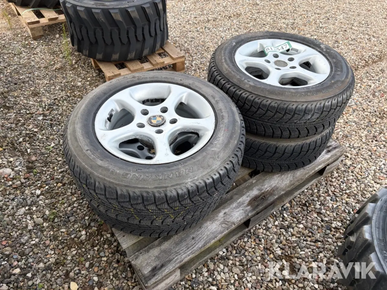 Billede 3 - Dæk med fælge Nankang Snow Viva sv-1