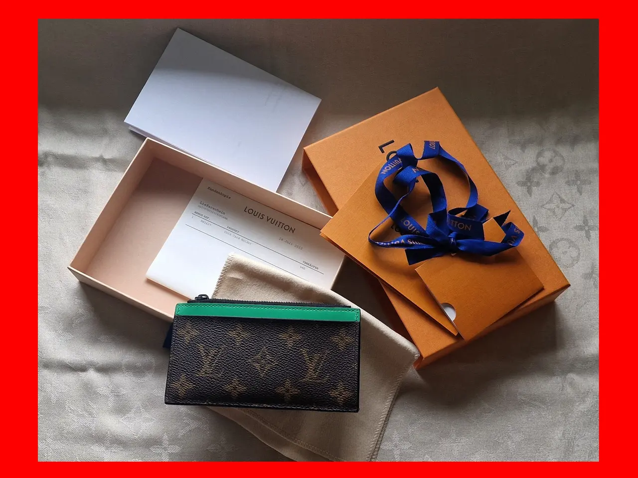 Billede 1 - Louis Vuitton pung/kortholder "Coin Cardholder"