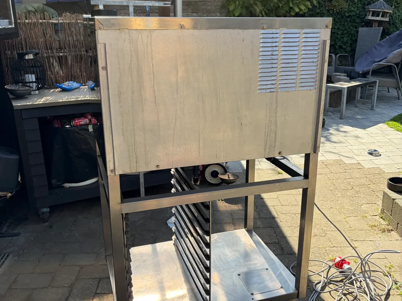 Billede 3 - Zanussi industriovn inkl. rustfrit understel 