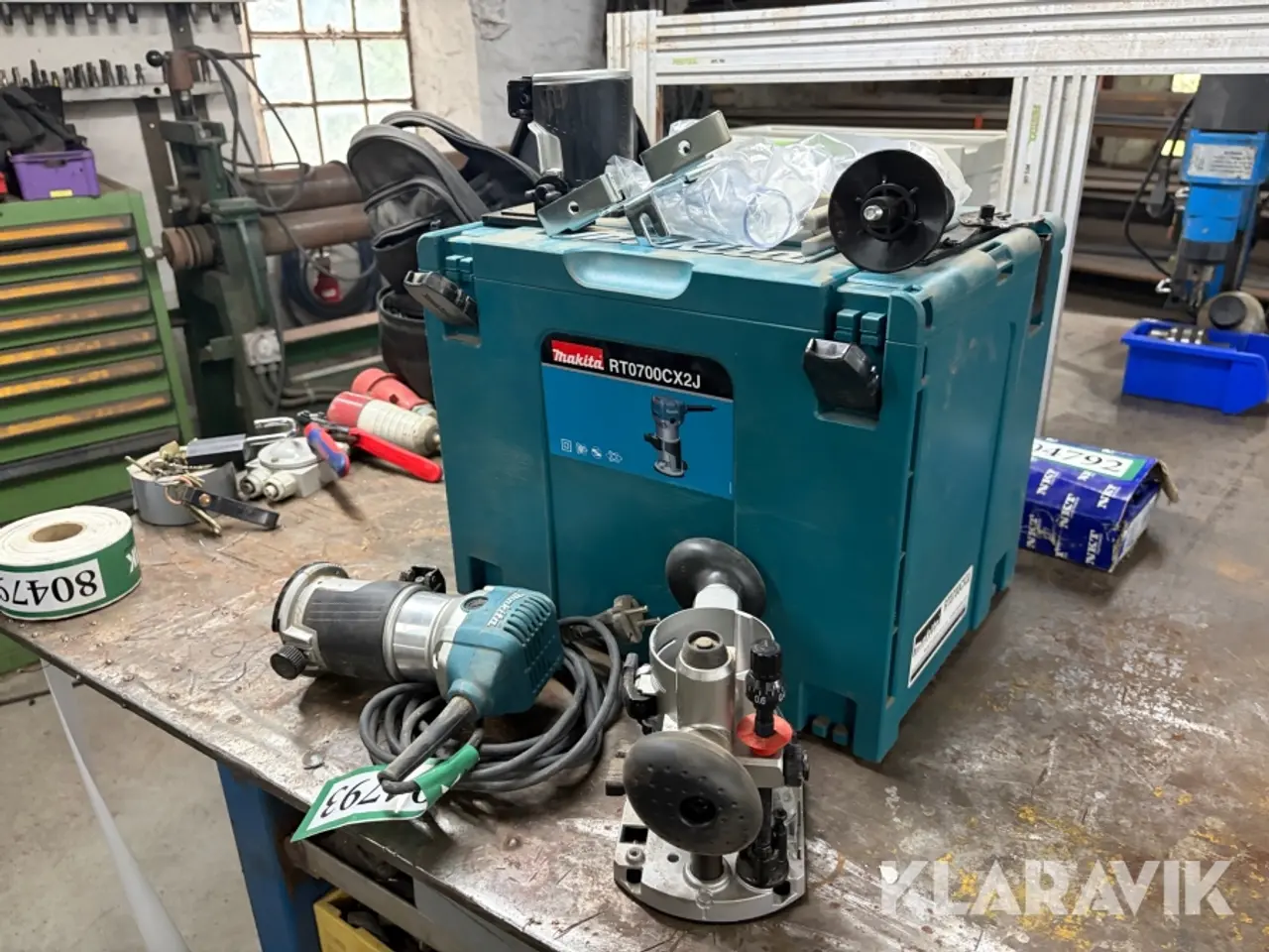 Billede 1 - Overfræser Makita RT0700CX2J