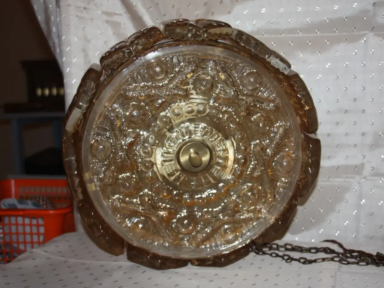 Billede 3 - Retro Vitrika glas loftslampe