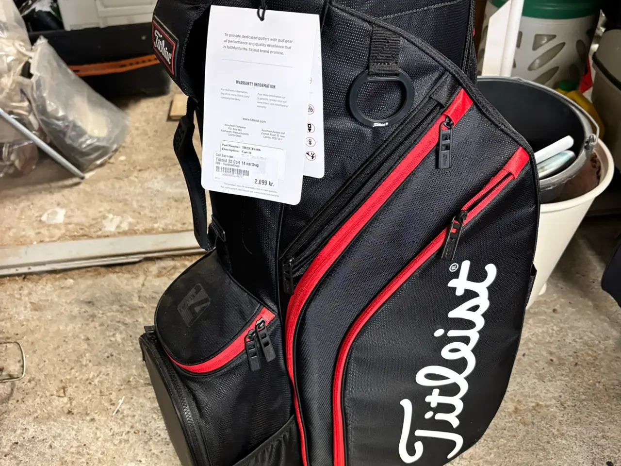 Billede 5 - Ny Titleist golfbag