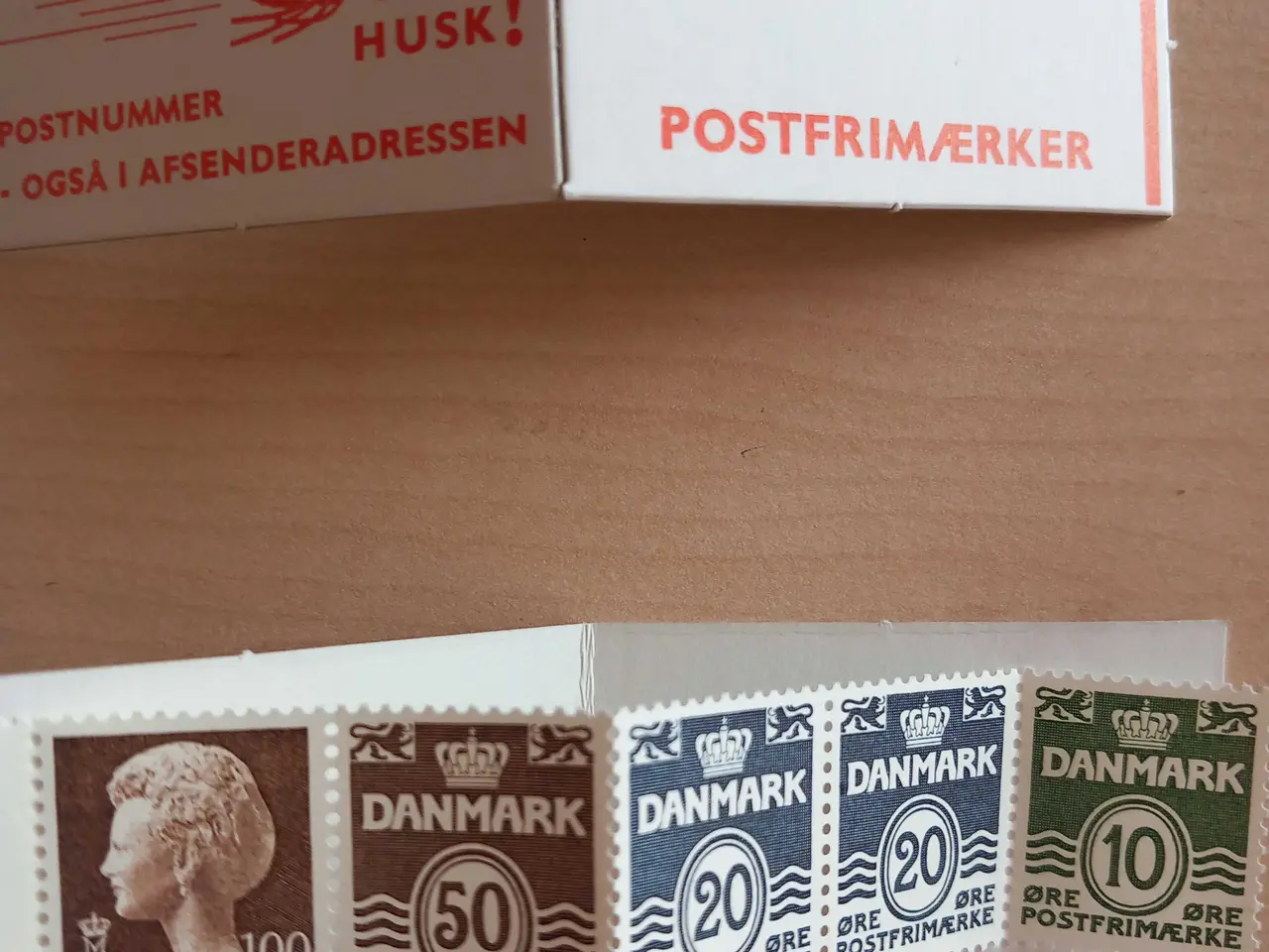 Billede 1 - 2 kr. Frimærkehæfte automathæfte nr6
