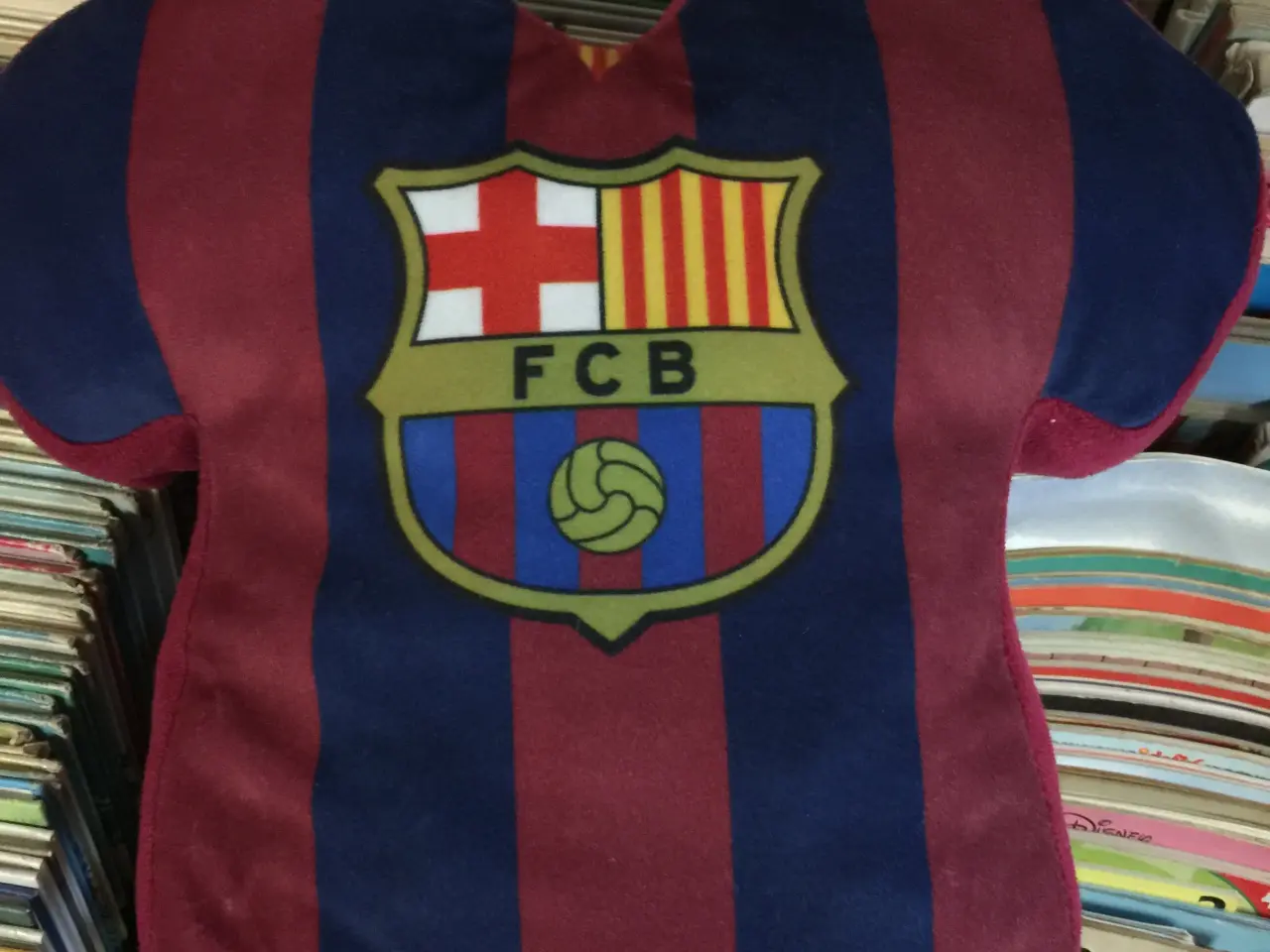 Billede 2 - FCB MESSI pude og penalhus